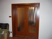 Interiérové dveře dvoukřídlé posuvné