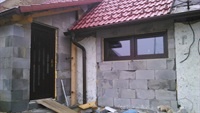 Plastová okna a vchodové dveře do přístavby rodinného domu Kundratice